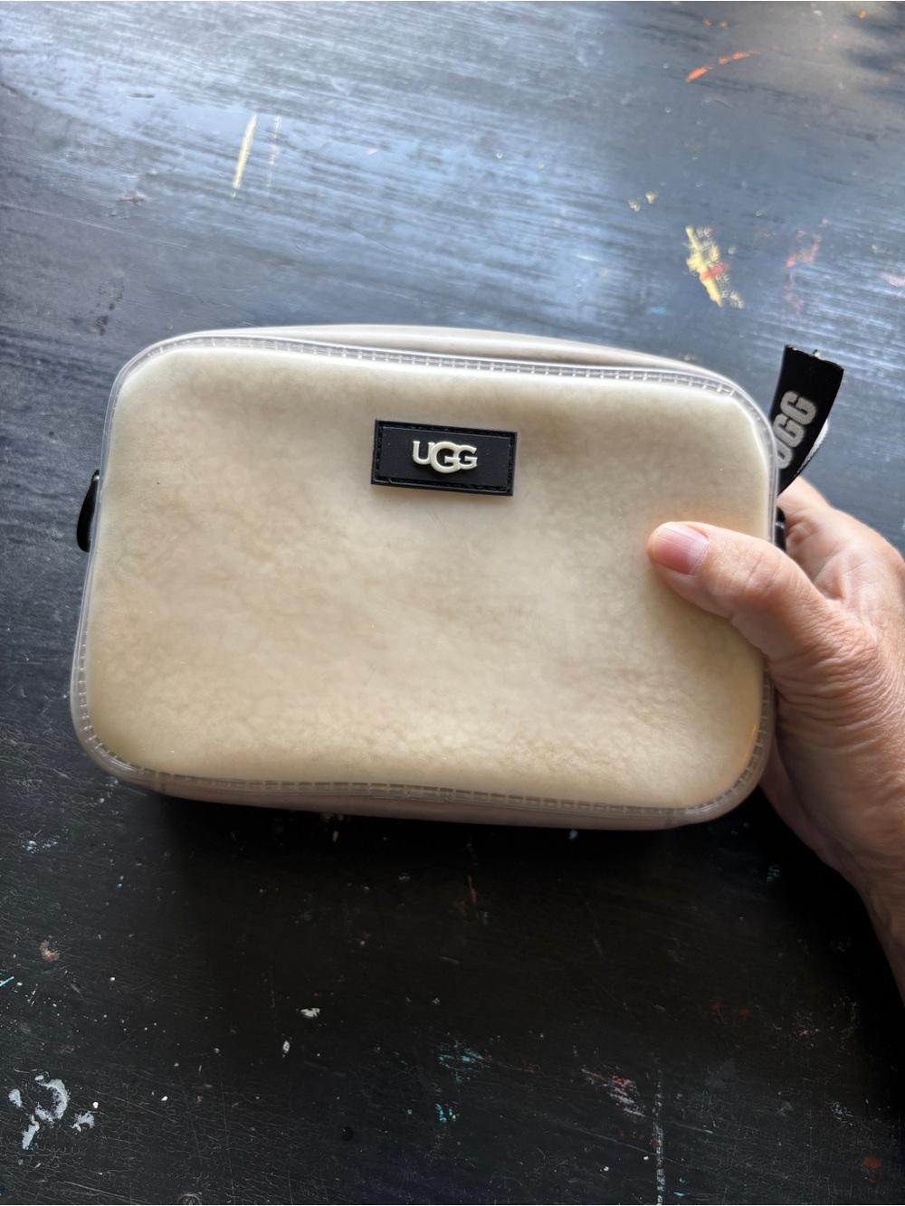 ugg janey clear bag